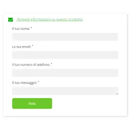 Richiedi Informazioni Prodotto