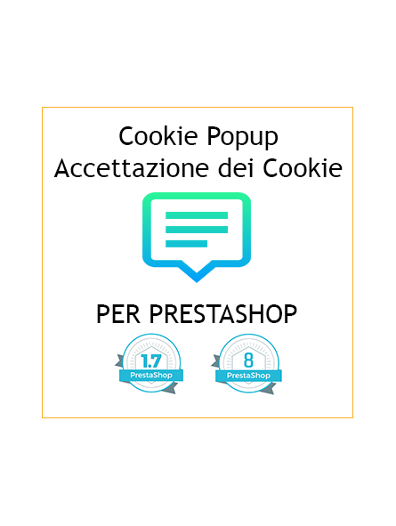 Cookie Popup per PrestaShop