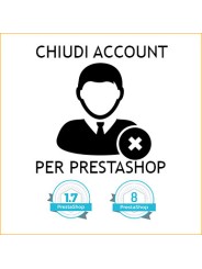 Chiudi Account per PrestaShop
