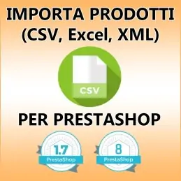 Importa Prodotti in PrestaShop